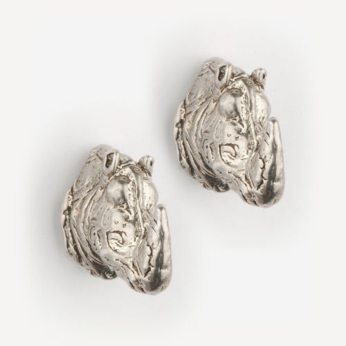 Durer Rhino Heads - Earrings: click to enlarge