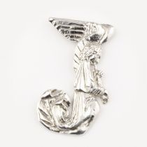 Angel With Flute - Brooch